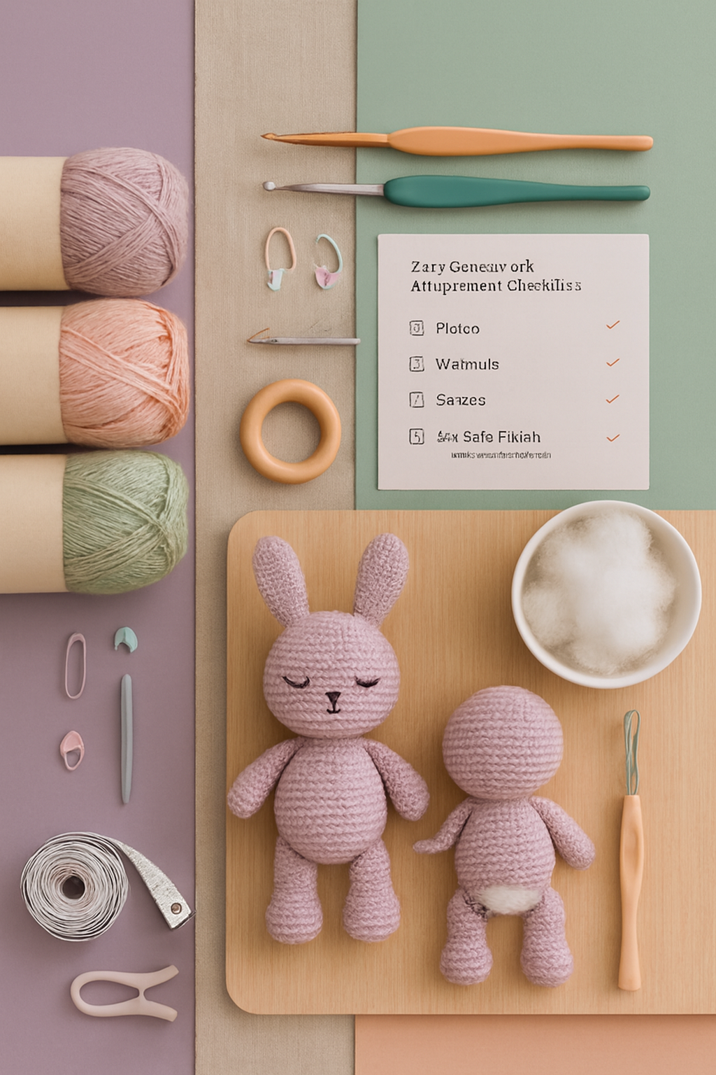 Zero-Guesswork Amigurumi Checklist: Photos, Materials, Counts, Kid-Safe Finish